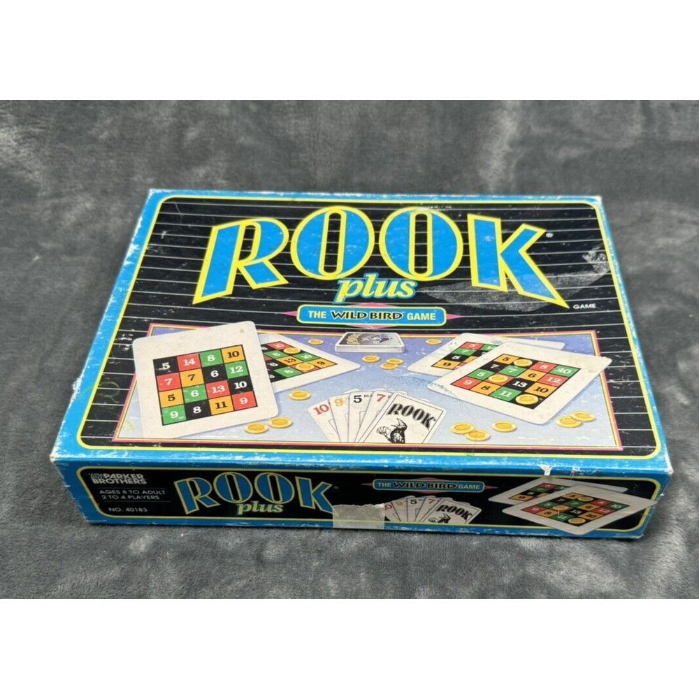 Rook Plus The Wild Bird Game Parker‎ Brothers 1994 Card Game Vintage
